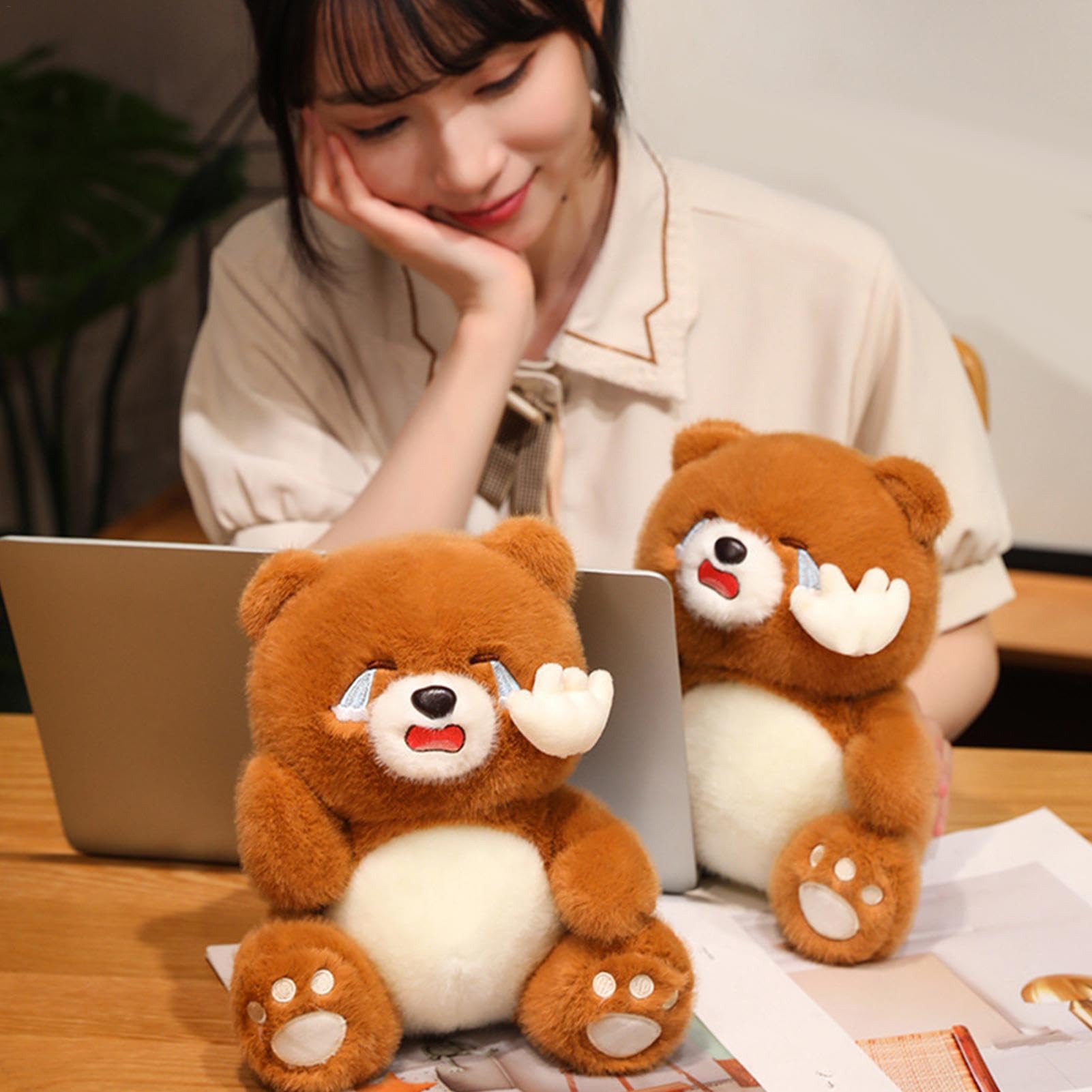 Amazon.co.jp: クマのぬいぐるみ テディベア ソフト玩具 柔らかくて